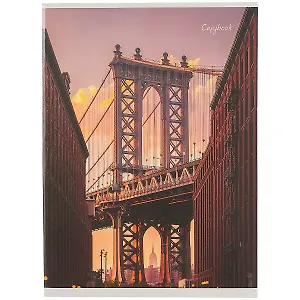 Тетрадь в клетку Unnika, "Городские джунгли", А4, 80 листов