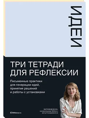 Книга Тетради для рефлексии: Идеи, Решения, Установки (Варвара Веденеева)