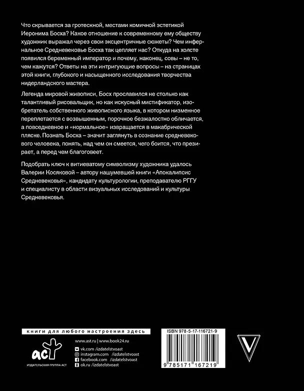 Книга Код средневековья. Иероним Босх (Валерия Косякова) — 2