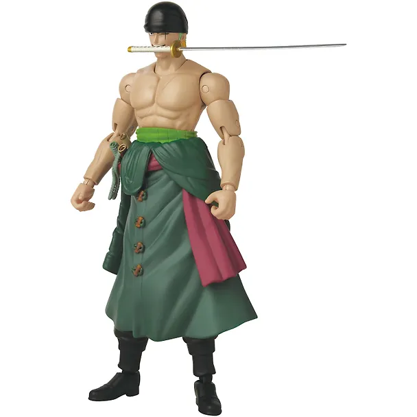 Экшн-фигурка Bandai  Ван Пис Зоро Трехмечевой стиль (17см) (67778) 3130684 — 20