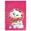 Дневничок для девочек А5 48л "Кот" 7БЦ, глянц.пленка, тиснение цв.фольгой, полноцв.блок, офсет 80г/м2 — 2970937 — 1