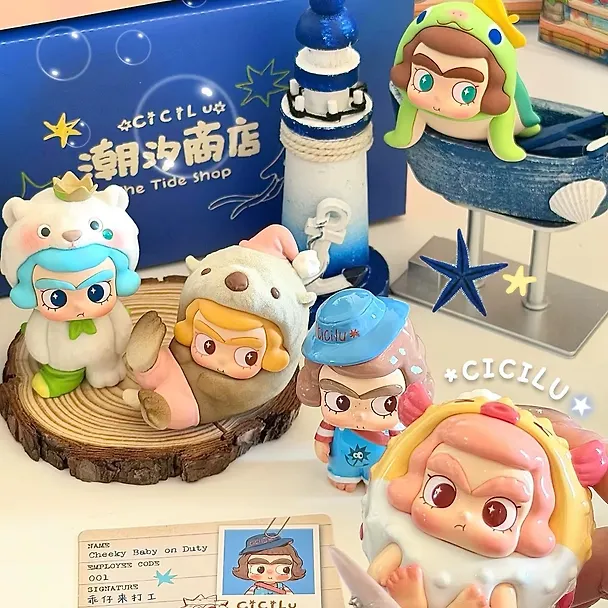 Коллекционная фигурка CiCiLu серии "Магазин у моря", 10cм, 12-52TOYS-202601, Blind Box, 52 Toys 15+ 3158344 — 22