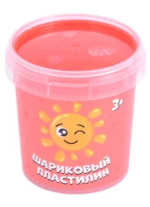 Шариковый пластилин модели "Puzzle Foam", красный