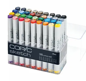 Набор маркеров "Copic Sketch", 36 цветов 260035