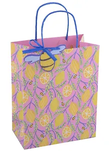 Пакет А5 18*23*10 "Лимонная роща" жен., бум., мат.ламинация