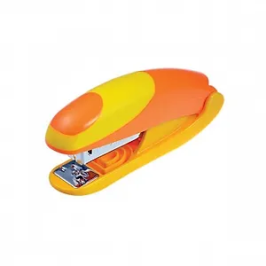 Степлер №24/6 20л пластиковый "Omax", желто-оранж, к/к, Eagle
