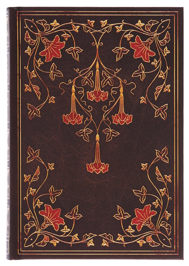 Книга для записей "Antiqua. Бордовый" А5, 128 л. в линейку, цв. внутрен. блок 3164515 — 1