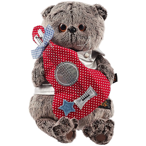 Игрушка мягкая Budi Basa, Басик в жилете с гитарой Ks22-104 2781291 — 1