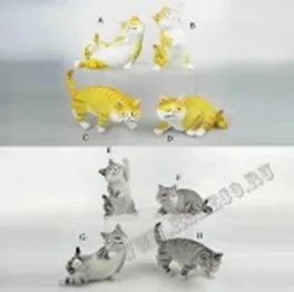 Фигурка декоративная Кот (157412) (16х8х11) (8 видов)