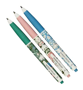 Ручка шариковая Hatber, Morris, автоматическая синяя 0,7 мм, в ассортименте