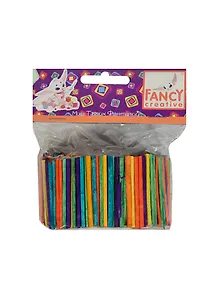 Палочки деревянные прямоугольные цветные (FD020054) (C14047) (500шт) (упаковка)