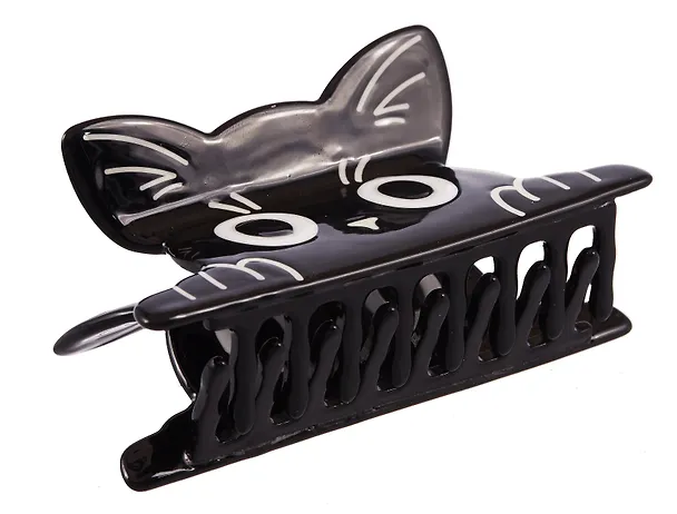 Заколка «Мордочка котика», пластик, Lafilaf 3104676 — 4