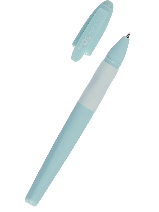 Ручки шариковые синие 12шт "Grace" 0,7мм, ассорти, Yoi 3078483 — 9