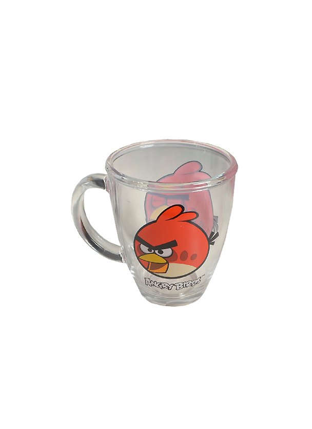 Angry Birds стеклянная кружка в коробке (красная) (300мл) 2409596 — 1
