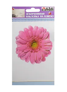 DN-T Декоративная наклейка для плитки Розовый гербер (упаковка)