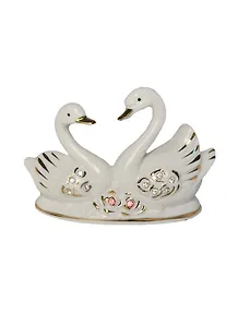 Фигурка Лебеди фарфор (149-281) (8см)