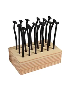 Шпажки для фруктов Гвозди черные (002997)