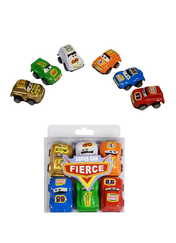 Набор игрушек «Машинки Super car», 6 штук 2493859 — 1