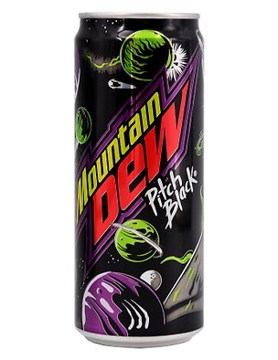 Напиток Mountain Dew Pitch Black, 330мл 3168548