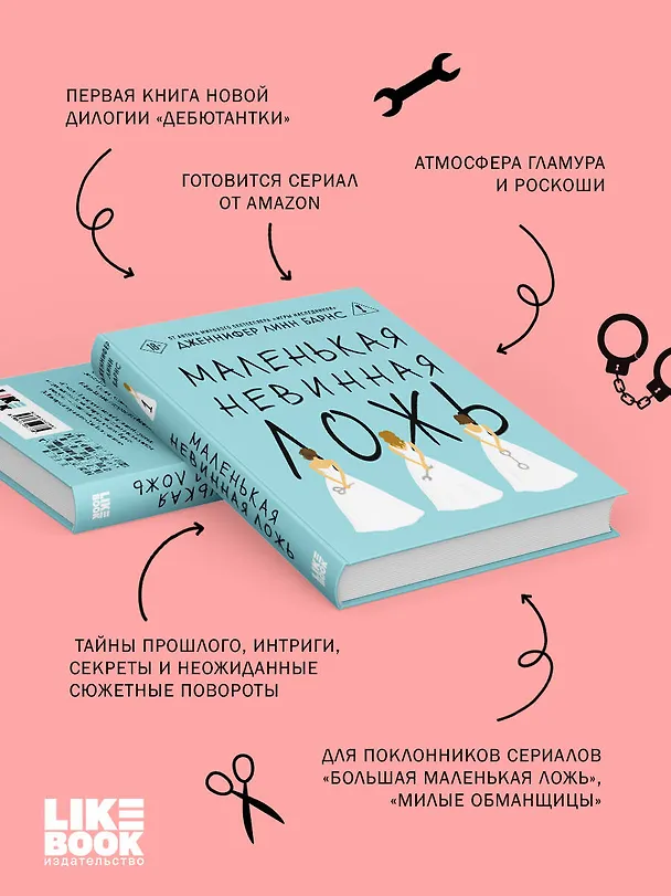Книга Маленькая невинная ложь (Дженнифер Линн Барнс) — 7