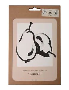 Набор постеров 13*18 "Jardin", 3 штуки