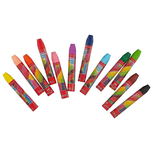 Пастель масляная Faber-Castell, 12 цветов 233167 — 3