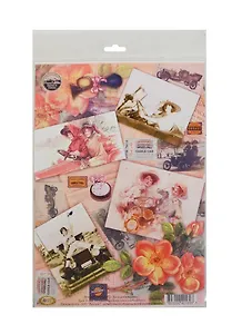 Декупажная карта Автомобилистки (S-169) (упаковка)