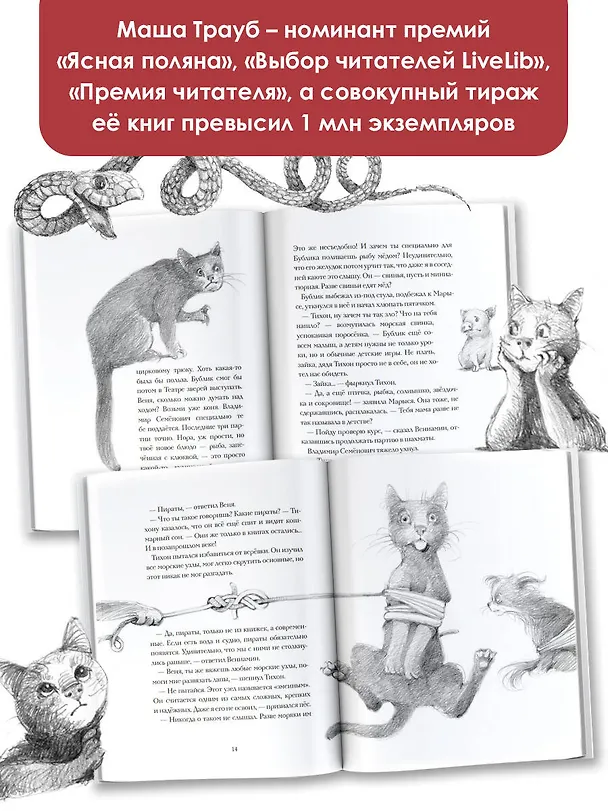 Книга Кот Тихон возвращается домой (Маша Трауб) — 6