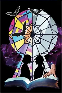 Блокнот А7 40л кл. "Вэнсдэй" скрепка