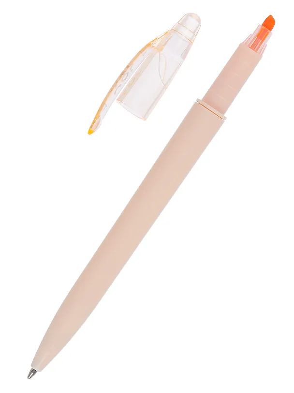Ручки-текстовыделители 12шт шариковые синие "Pastel", ассорти, Yoi 3078487 — 10