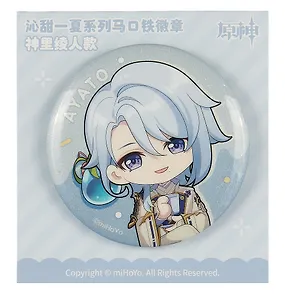 Значок "Genshin A Sweet Summer Series Kamisato Ayato" (GEN728)