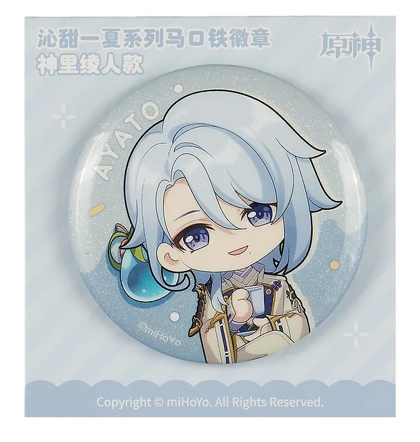 Значок "Genshin A Sweet Summer Series Kamisato Ayato" (GEN728) 3019809 — 1