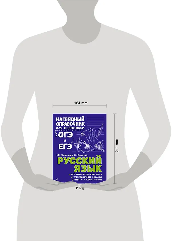 Книга Комплект «Русский язык+Математика. Наглядный справочник для подготовки к ОГЭ и ЕГЭ (ОРС)» (Елена Железнова, Светлана Колчина, Наталья Удалова) — 5