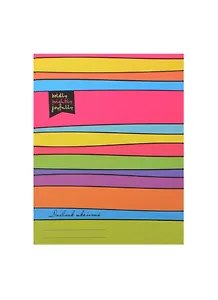 Дневник для ср. и ст.кл. "Разноцветные полоски" 7БЦ, мат.ламин., понтон.печ., Unnika