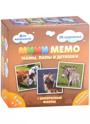 Настольная игра "Домашние животные Ми-Ми-Мемо" — 2927219 — 1