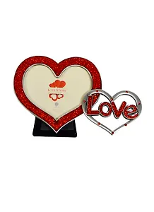 Фоторамка со стразами (15х11) (фото 8х8) (8035)