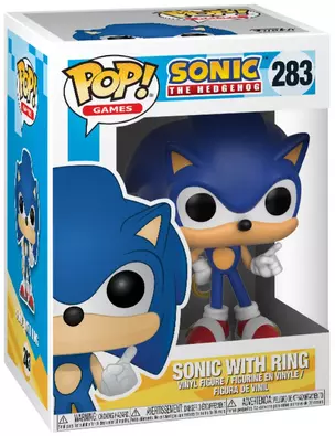 Фигурка Funko POP! Games Sonic the Hedgehog Sonic with Ring (283) 20146 — 3019844 — 1