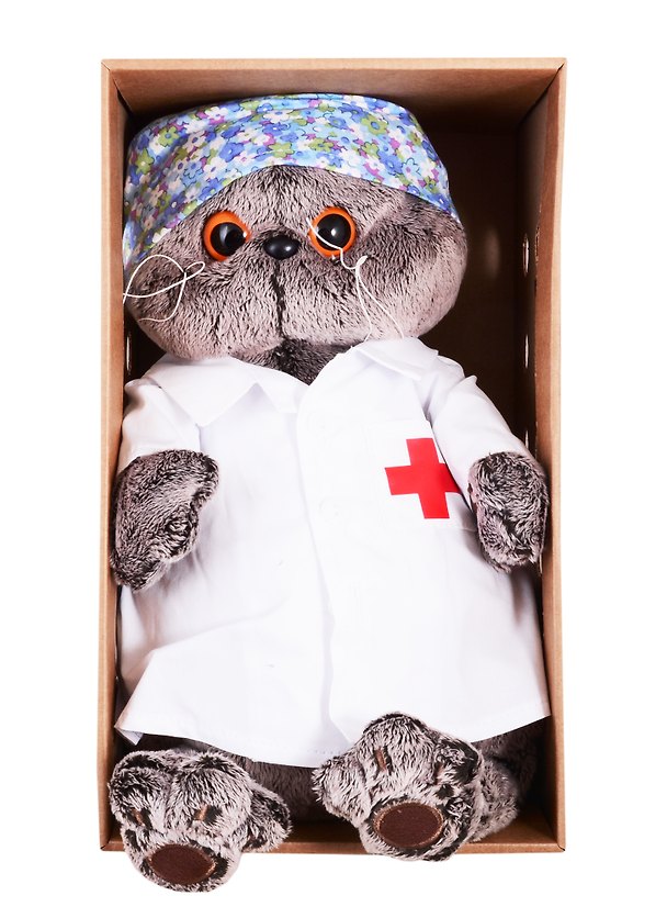 Игрушка мягкая Budi Basa, Басик - доктор (В1) Ks30-161 2824105 — 1