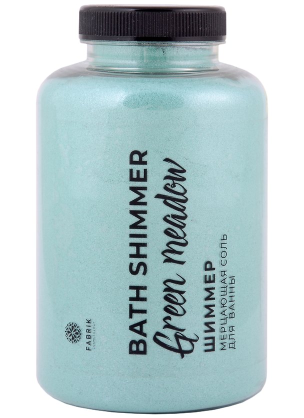 Соль для ванны в баночке с шиммером Green Meadow (мерцающая) (550 г) 2938508 — 1