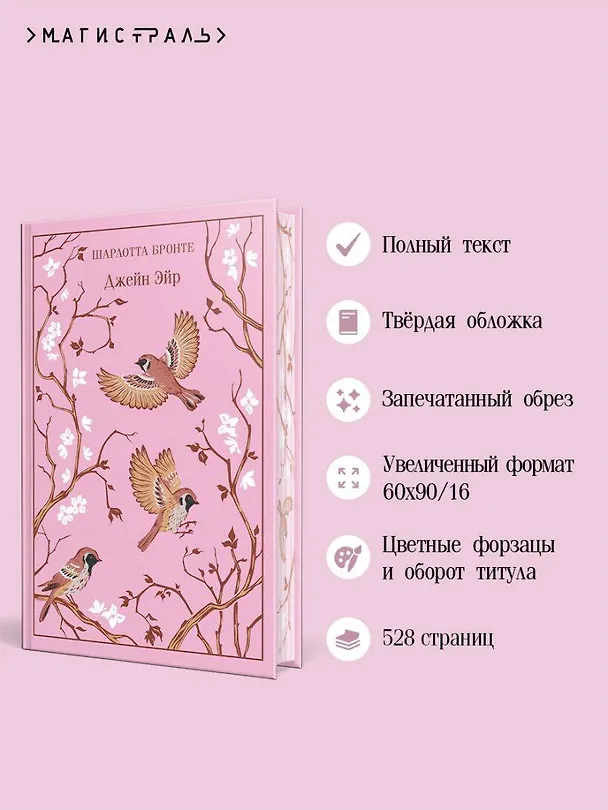 Книга Джейн Эйр (Шарлотта Бронте) — 1