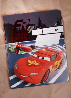 Тетрадь 12л кл. "Cars" ассорти, Disney — 242755 — 1