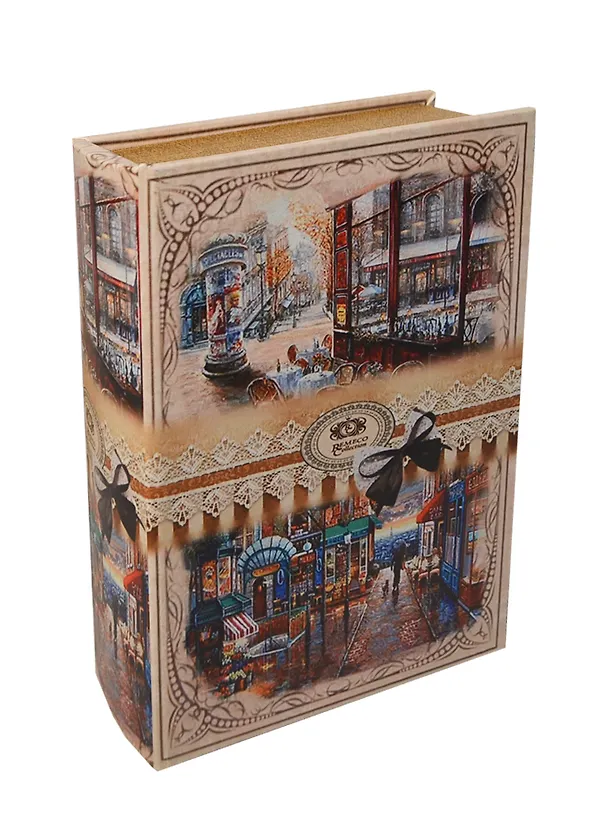 Шкатулка-книга с кодовым замком (27х18х7) (393479) 2399737 — 1