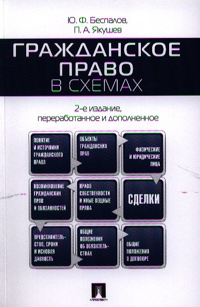 Гражданское право в схемах.Уч.пос.-2-е изд. 2327724 — 1