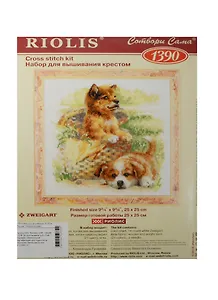 Набор для вышивания крестом Риолис Нежный возраст (1390) (692564) (25х25см) (упаковка)