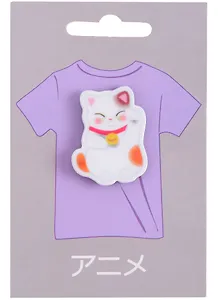 Значок Аниме Манеки-неко (акрил) (упаковка)