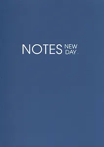 Тетрадь в линейку Listoff, "New day. Синий", 120 листов