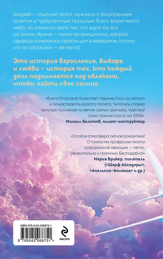 Книга Солнце над облаками (Алина Егорова) — 2