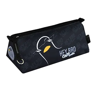 Пенал-косметичка "Крутой утенок" 20*8,5*6,5 см, полиэстер, молния