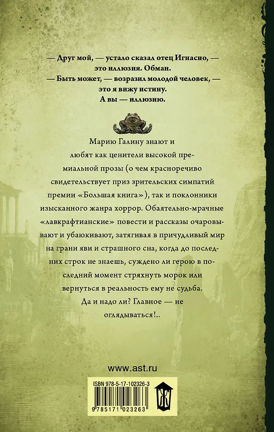 Книга Не оглядываясь (Мария Галина) — 2