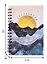 Скетчбук А5 60л "Восход" 120г/м2, тв. обложка, софт. тач, евроспираль — 260545 — 3